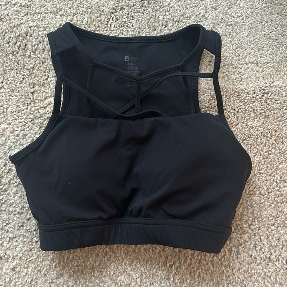 Buffbunny Botanical Sports Bra - Black